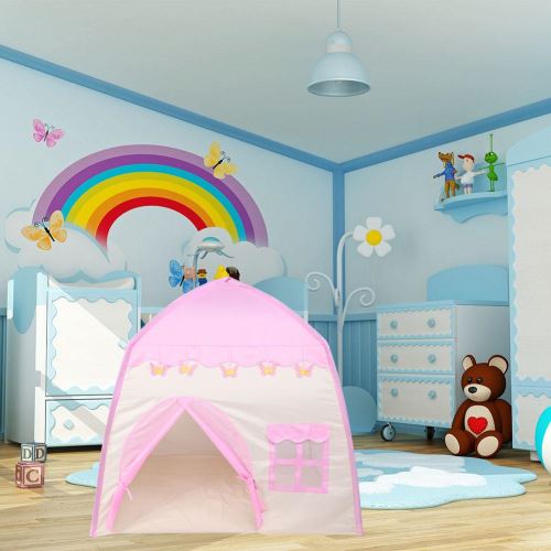 Wallpaper Tente Enfants Interieur En Plein Air Jouer Maison Cadeau D Anniversaire Fille Princesse Rose Tente Achat Prix Fnac Free