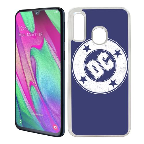 Coque pour Samsung Galaxy A40 -  Dc Comics Logo Vintage