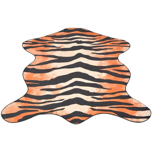 vidaXL Tapis profilé 70 x 110 cm Impression de tigre