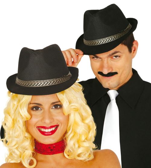 Chapeau de Gangster noir