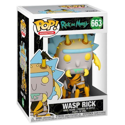 Figurine Funko Pop Animation Rick et Morty Wasp Rick - Figurine de  collection - Achat \u0026 prix | fnac