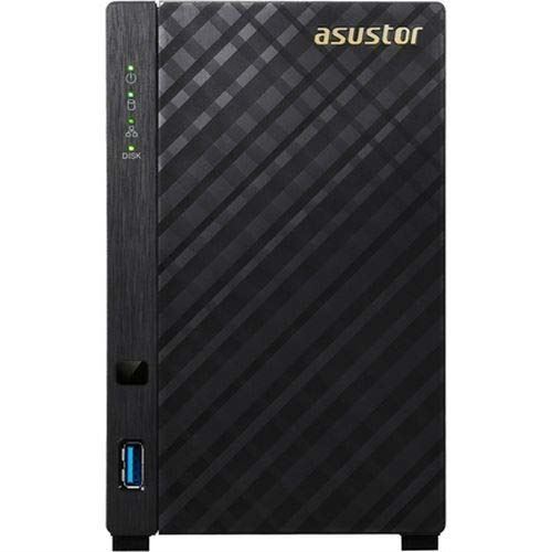 ASUSTOR AS1002T - V2 - NAS-server - 2 bays - SATA 6Gb/s - RAID 0, 1, JBOD - RAM 512 MB - Gigabit Ethernet - iSCSI ondersteuning