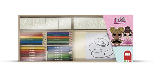 Multiprint jeu de L.O.L. Surprise couleurs bois 34 pièces