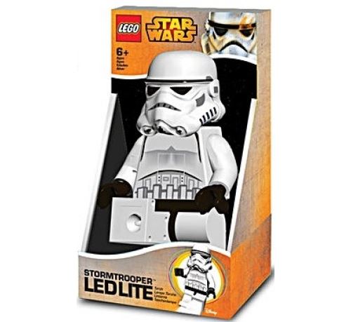 Lego : lampe de poche stormtrooper - figurine de 20cm - lampe de poche enfant blanche - star wars