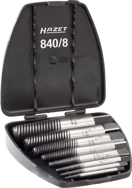 Hazet Jeu D'extracteurs Des Vis 840/8 ∙ Nombre D'outils : 8, Multicolore - Image 1
