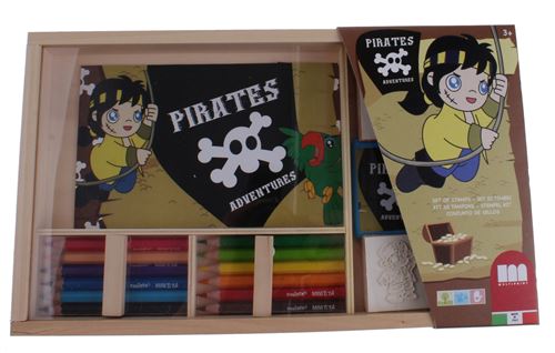 Multiprint ensemble couleur pirate 19 pièces