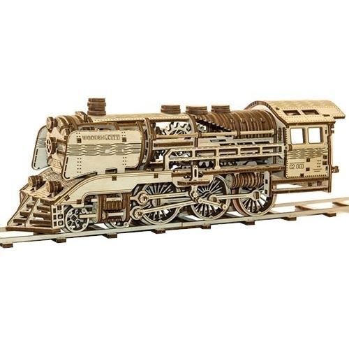 Wooden City Puzzle 3D en bois train express 35 cm