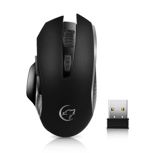 G821 Gaming Mouse sans fil rechargeable réglable Souris optique pour ordinateur portable