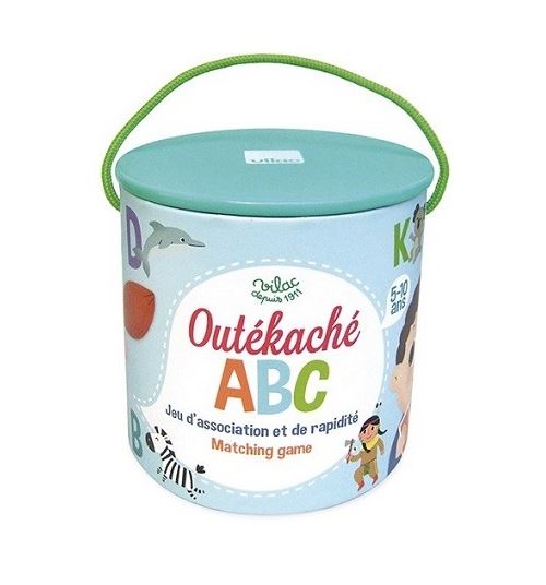Baril outekache abc 5-99 ans - jeu d'association lettres / dessins