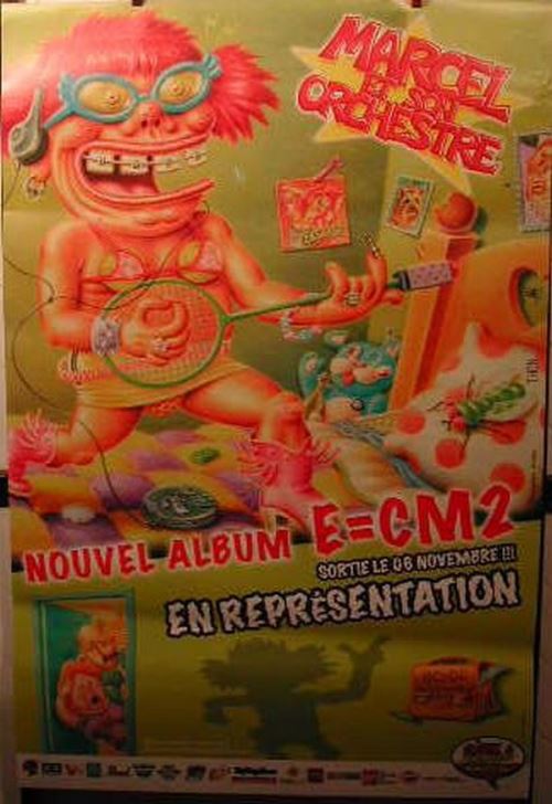 Marcel et son orchestre - 80x120 cm - AFFICHE / POSTER