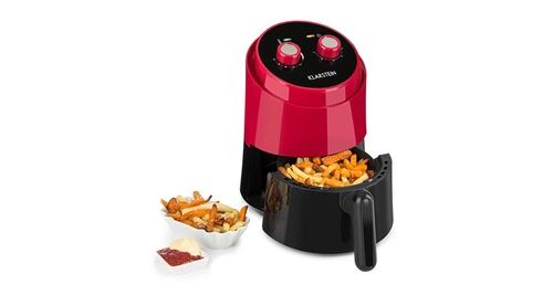 Klarstein Well Air Fry Friteuse à air chaud multifonction 1,5L 1230W - rouge