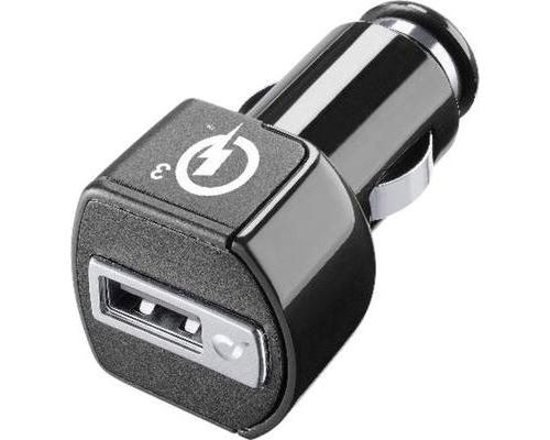 Chargeur pour voiture cellularline cbrhukitqctyck usb 2.0, usb-a 39238