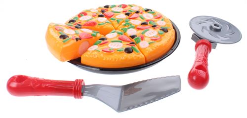 Johntoy Home and Kitchen playset pizza 9 pcs