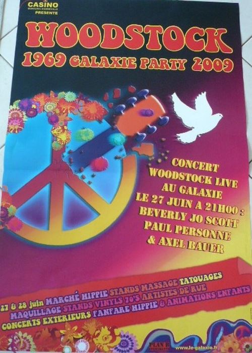 Woodstock 2009 - 80x120 cm - AFFICHE / POSTER