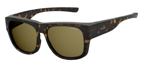 Polaroid Lunettes De Soleil 9010/S003/Sp Unisexes Marron avec Verres Bronze