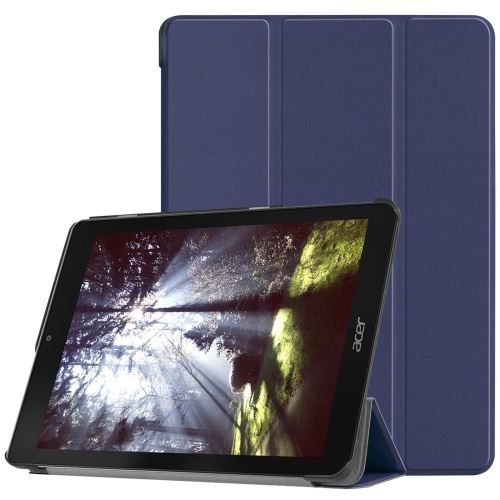 Acer Chromebook Tab 10 Housse Etui Cuir Pu Horizontal Bleu Als89403