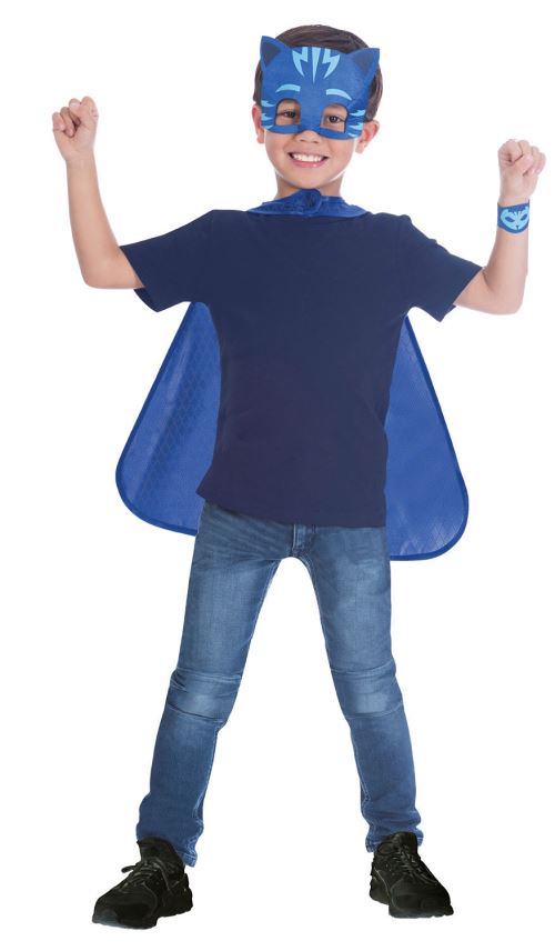 Amscan costume PJ Masks garçons bleu 4-8 ans 3-pièces