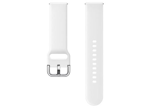 Samsung Sport Strap ET-SFR50 - Bracelet de montre pour montre intelligente - blanc - pour Galaxy Watch Active