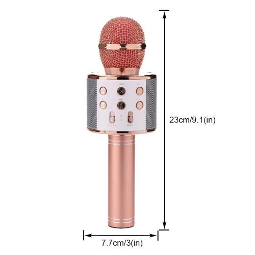 Microphone karaoké - Microphone sans fil - Chant - Karaoké