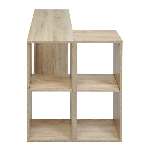 Bureau Rangement Multifonctionnel Meuble Express Couleur Walnut