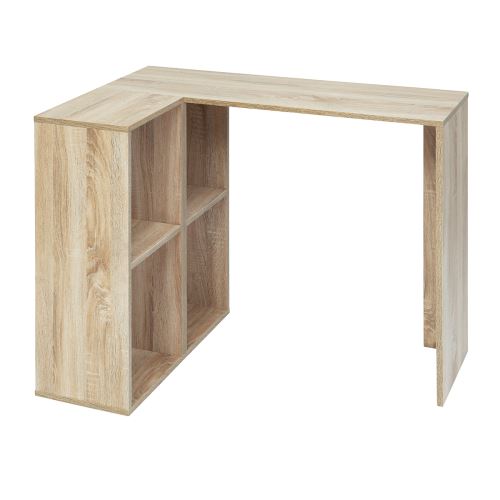 Bureau Rangement Multifonctionnel Meuble Express Couleur Walnut