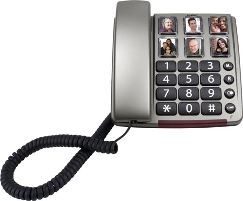 Téléphone Profoon TX-560 avec touches photo