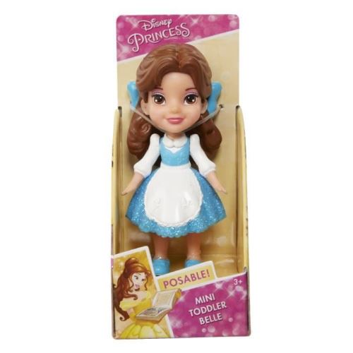DISNEY PRINCESSES - Belle, Robe Bleue - Poupée 8 cm
