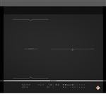 De Dietrich DPI7584X - Fascination Collection - table de cuisson à induction - 3 plaques de cuisson - Niche - largeur : 56 cm - profondeur : 49 cm - noir