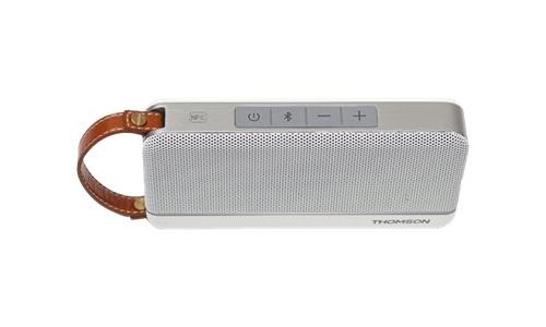 Thomson Ws02 - Haut-Parleur - pour Utilisation Mobile - Sans Fil - Bluetooth, Nfc - 12 Watt - Blanc, Aluminium