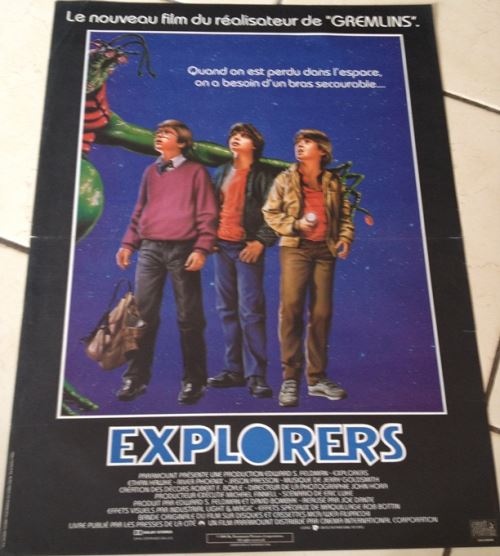 Explorers AFFICHE CINEMA ORIGINALE