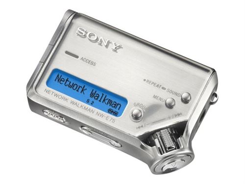 Sony NW-E75 argent - Baladeur MP3 / MP4 - Achat & prix | fnac