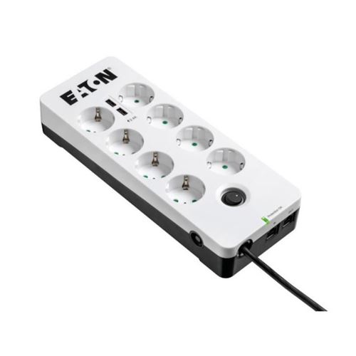 EATON Protection Box 8 Tel@ USB DIN Multiprise parafoudre (norme 61643-1), 10A