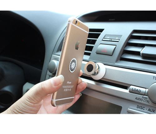 Disque collant en métal adhésif pour l'aimant GPS de plaque magnétique de  support de téléphone de voiture - Argent - Cdiscount Maison