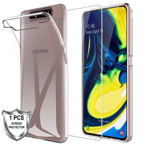 Housse coque pour Samsung Galaxy A80 / A90 avec Verre trempé protection écran