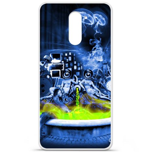 Coque en silicone Archos 50C Neon - Fontaine