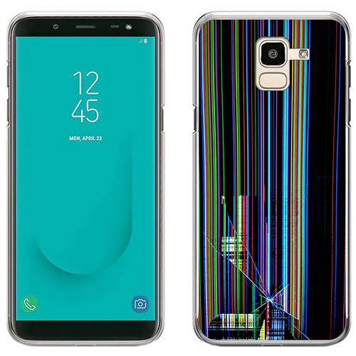 Coque pour Samsung Galaxy J6 -  Ecran Cassé