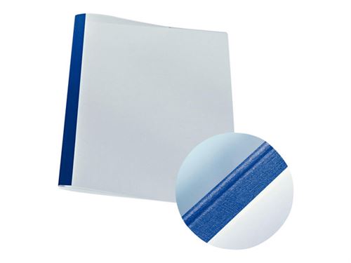 Leitz - 1.5 mm - A4 (210 x 297 mm) - 15 feuilles - transparent, lin - 80 g/m² - couverture à reliure thermique - pour P/N: 177182, 17784