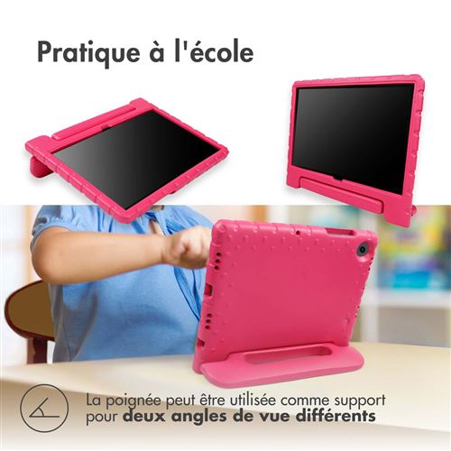 Coque pour Lenovo Tab M10 (3rd gen) Enfants Etui avec poignée iMOSHION®  Rose - Housse Tablette - Achat & prix