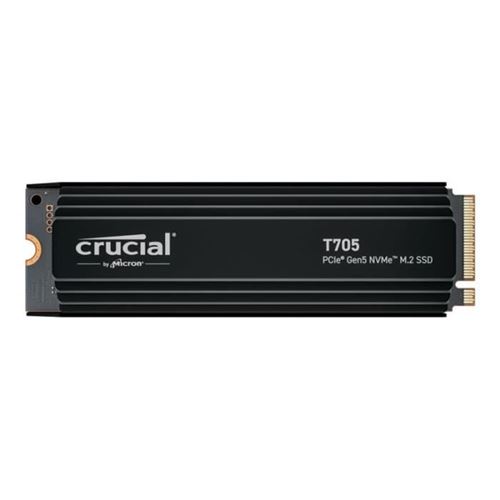 Ssd Interne Gaming Avec Dissipateur Premium - Crucial - T705 Ssd 1To Pcie Gen5 Nvme M.2 (2024) - Ct1000T705Ssd5