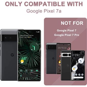 Pack Accessoires Google Pixel 7A - Coque Silicone Noire + 2 Verres Trempés - Neuf Little Boutik