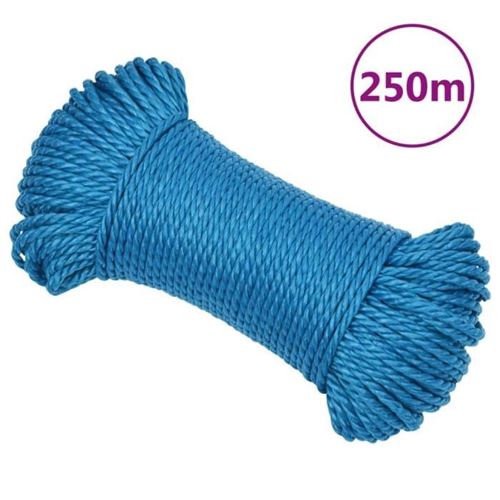 Vidaxl Bleu Corde De Travail 8 Mm - Image 3