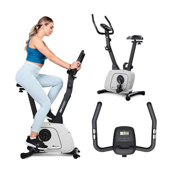Vélo D’Appartement Connecté HOP-SPORT HS-3000H – Bluetooth, Kinomap, 8 Niveaux Magnétiques, Écran LCD, 120 Kg – Idéal Cardio