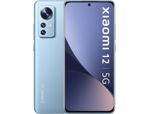 Smartphone Xiaomi 12 6.28 Double SIM 5G 256 Go Bleu