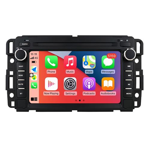 Autoradio CarPlay RoverOne Android Auto 2Go RAM 32Go ROM GPS Bluetooth pour GMC Yukon Chevrolet Chevy Tahoe Suburban Sierra Acadia