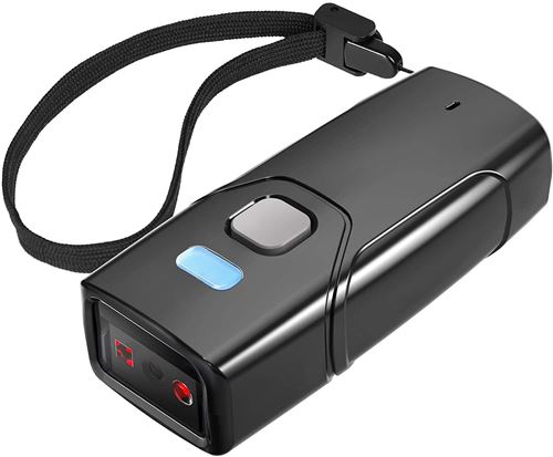 Inateck 1D Lecteur de Codes Barres sans Fil CCD, Bluetooth 5,0, Scanneur Portable, Lire Codes-Barres sur l'Écran