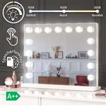 16€50 sur Bricolage 10Led Dimmable Miroir de Courtoisie Ampoules Kit pour  le Maquillage Hollywood Mirror Djzs005 - Achat & prix