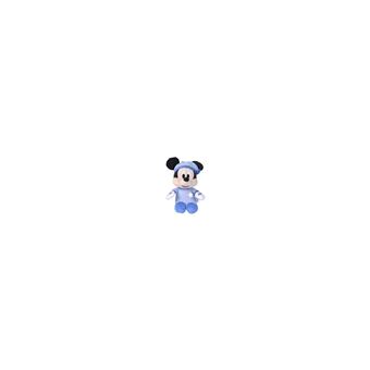 Peluche Mickey phosphorescente - 25 x 13 x 13 cm - Impression lumineuse - Bleu - 1