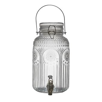 Distributeur de Boisson "Bain de Soleil" 4L Transparent - 1