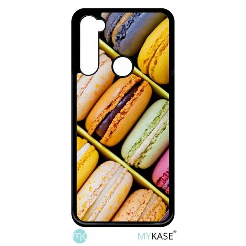Coque My-Kase pour Note 8t - boite de delicieux macarons - Plastique Noir