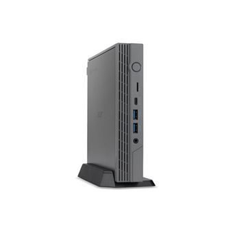 Acer Chromebox CXI5 - Mini PC 1 x Celeron 7305 jusqu'à - RAM 4 Go - flash - eMMC 64 Go - UHD Graphics - Gigabit Ethernet, Bluetooth, IEEE 802.11ax (Wi-Fi 6E) - Chrome OS - moniteur : aucun - gris